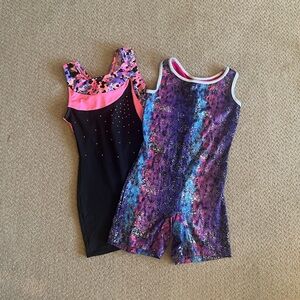 Kids Gymnastics Leotard Pack of 2